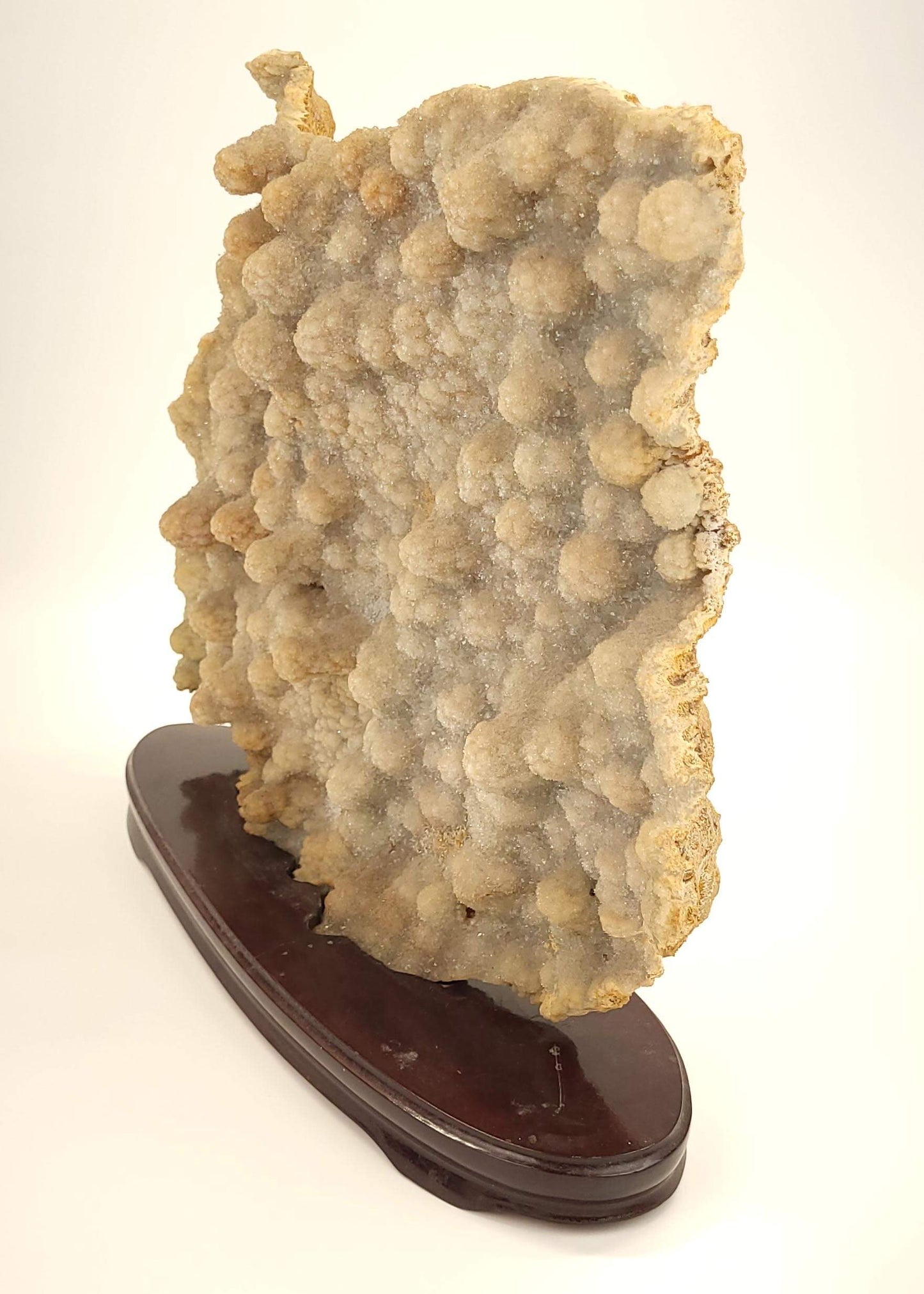Jumbo Drusy Over Quartz Points Unique Specimen