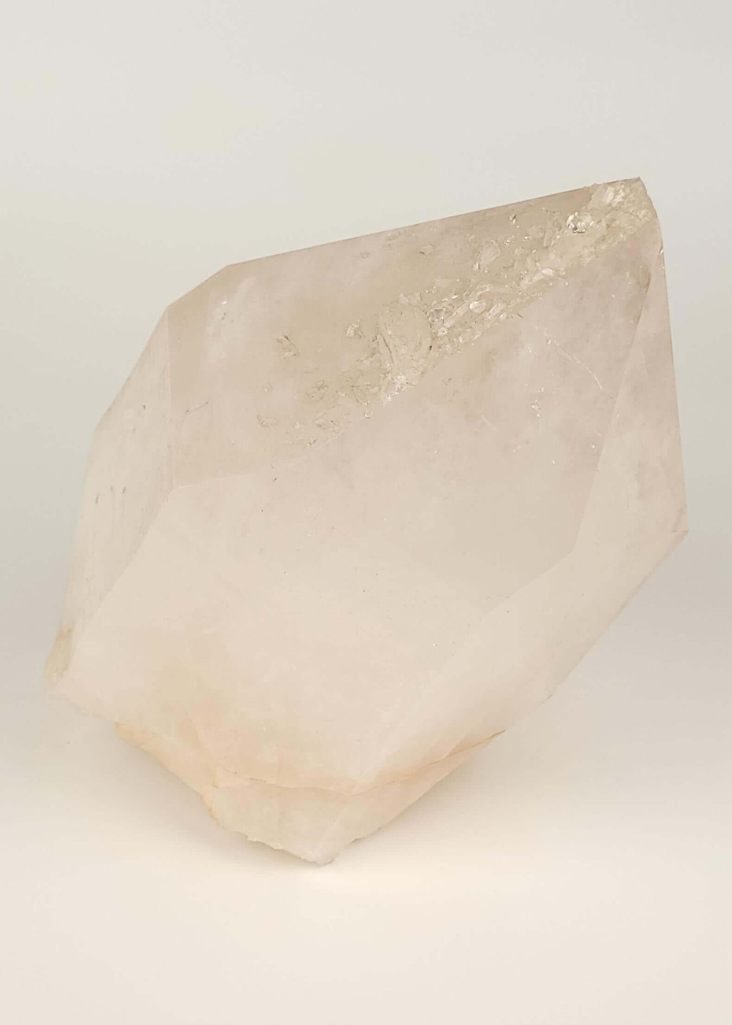 Perfect Point Huge Arkansas Quartz Crystal