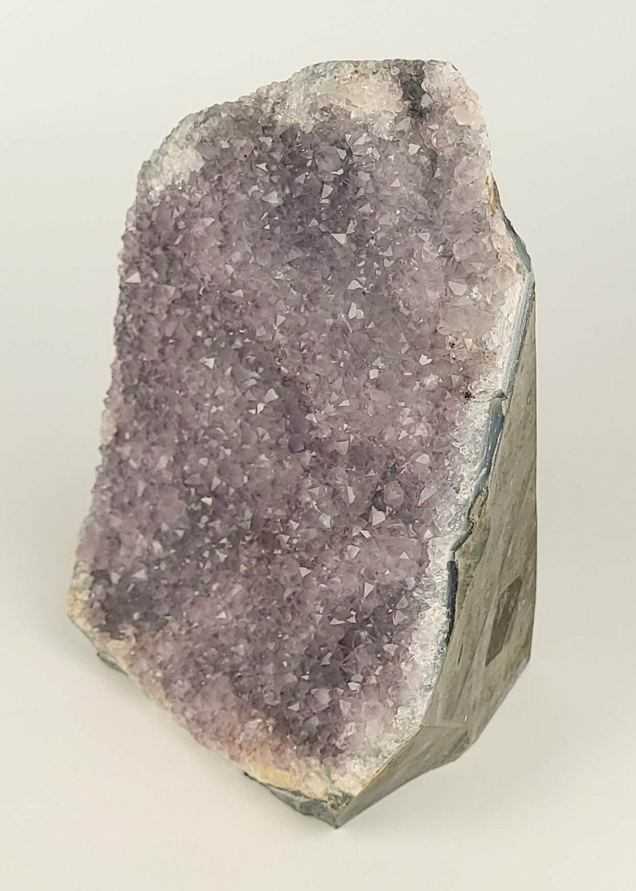 Amethyst Cut Base Display Crystal