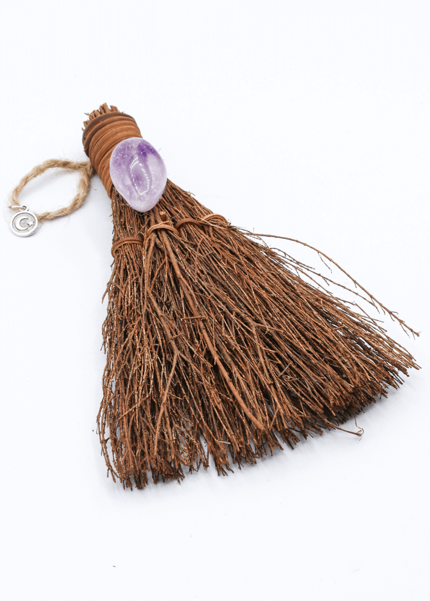 Amethyst Cinnamon Witch's Broom angle
