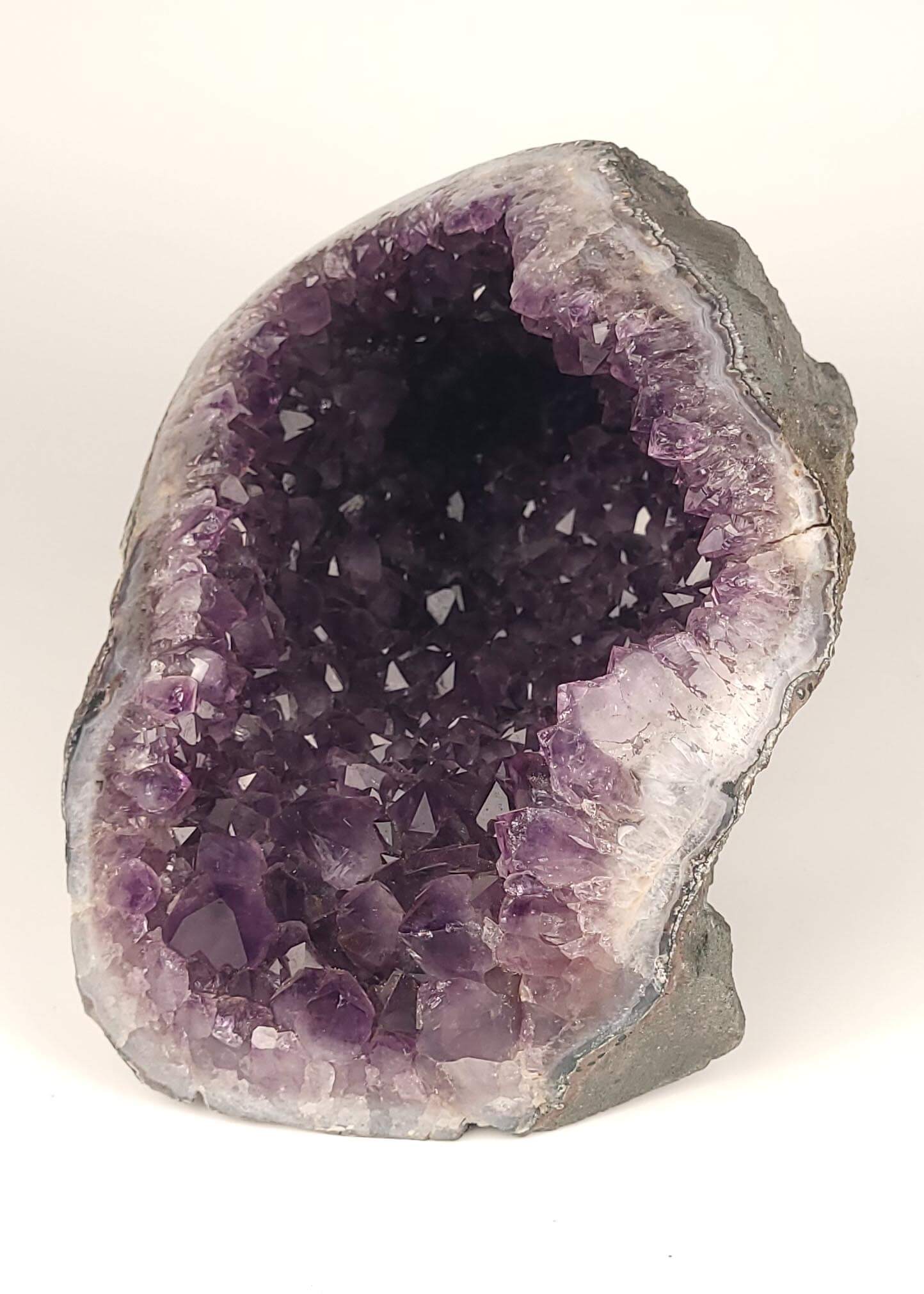 Amethyst Cornucopia Geode Specimen