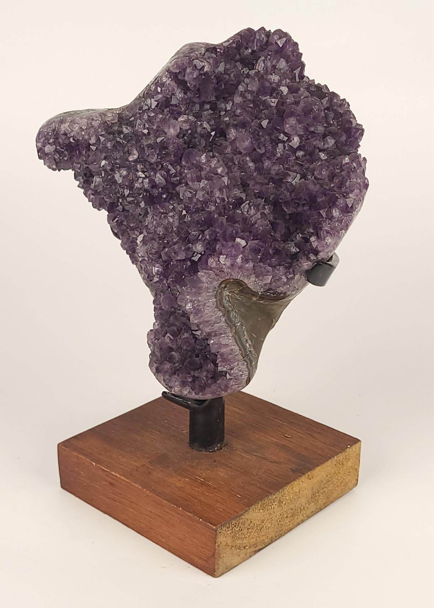 Amethyst Display Specimen On Stand