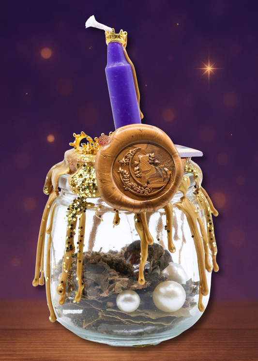 Crown of Success Spell Jar