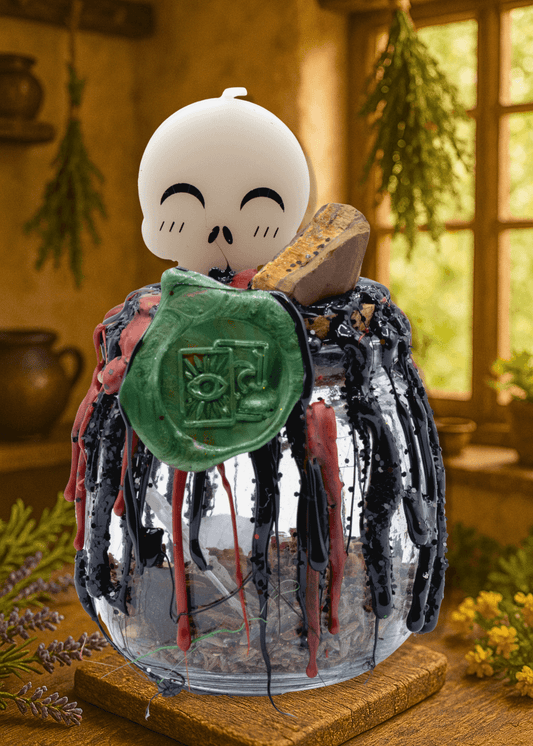 dead to me spell jar large