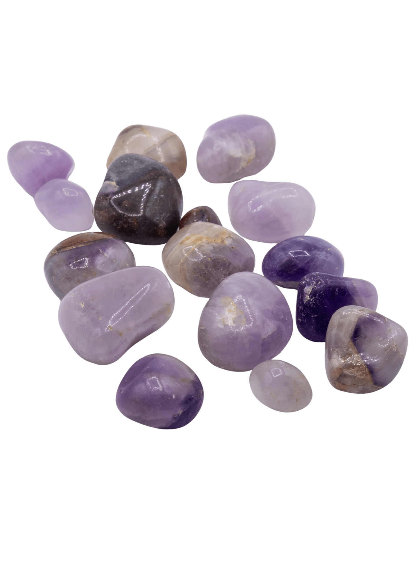 dream amethyst polished crystals