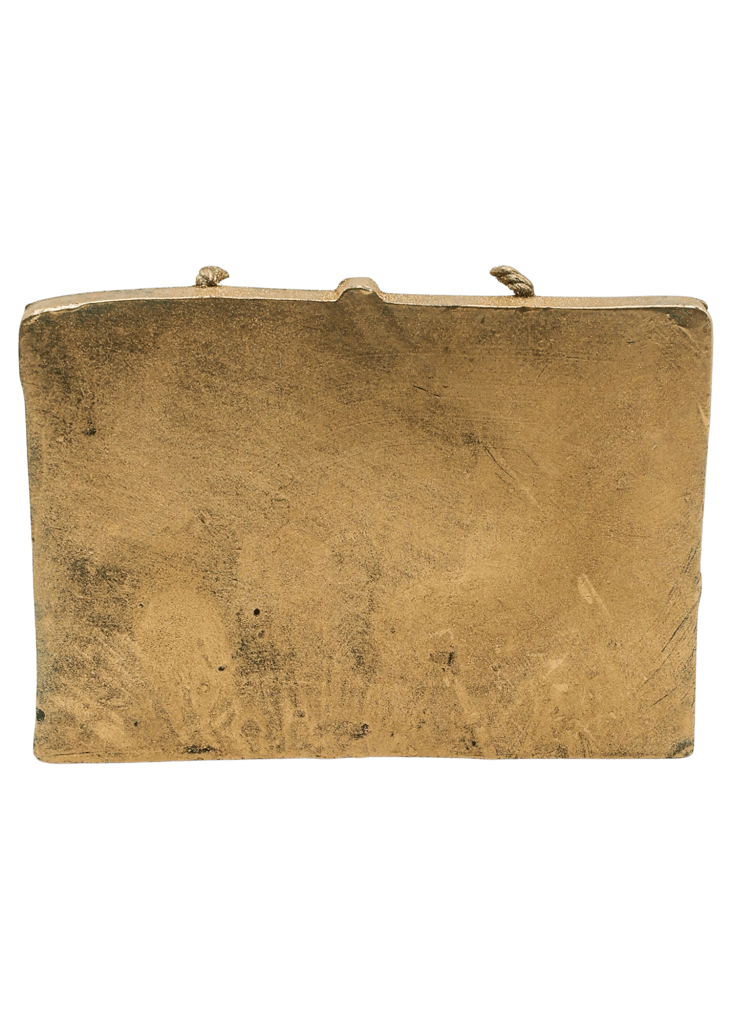 Gold 100 Dollar 2 Wick Candle back