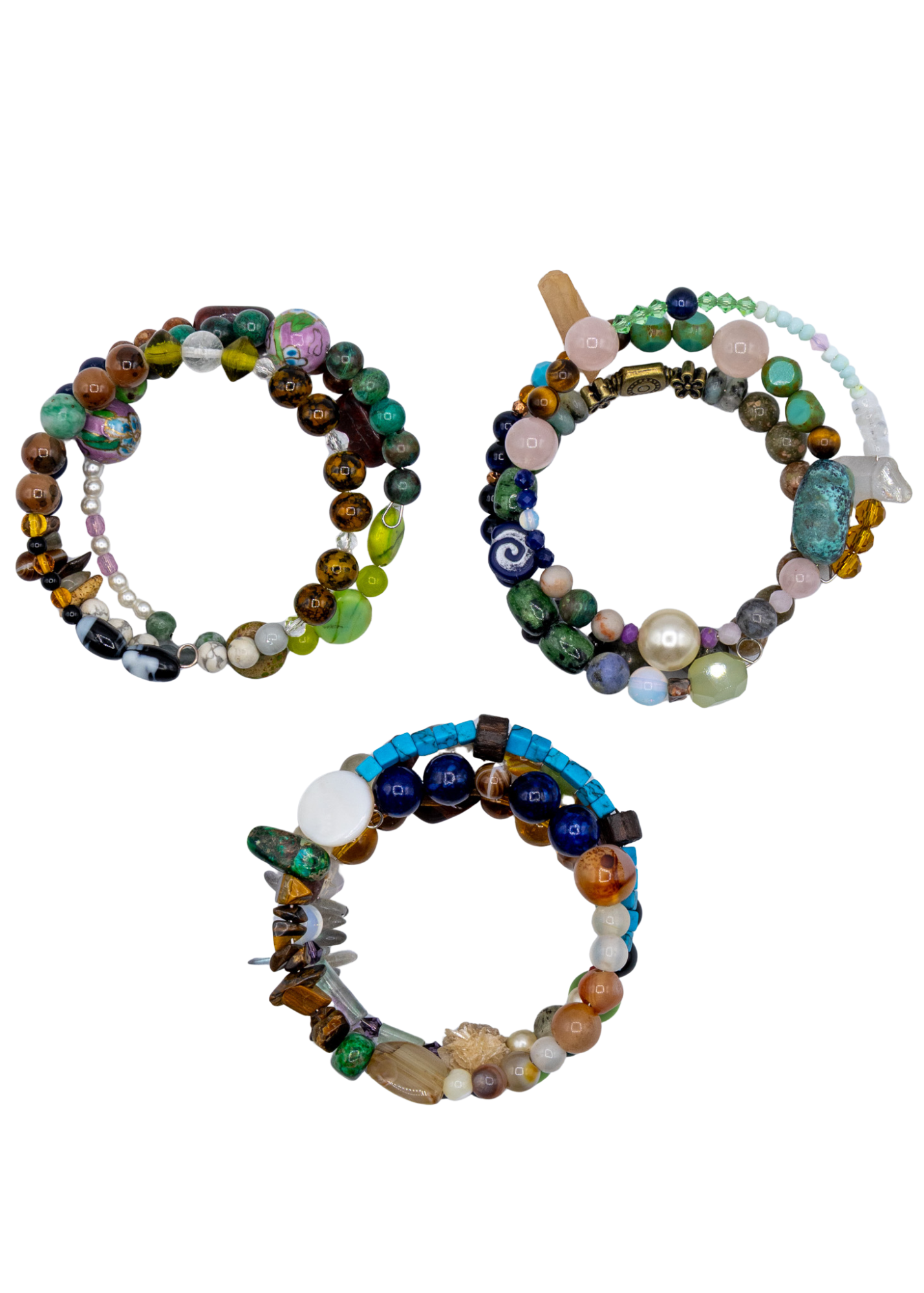 Handmade Beaded Wrap Bracelets top