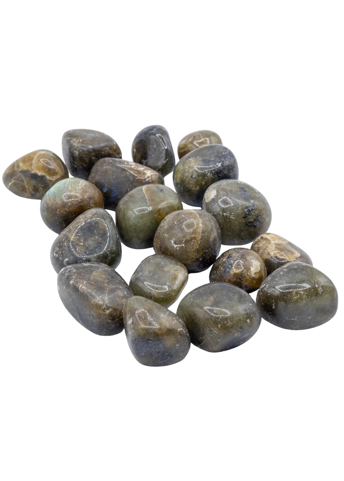 Labradorite Tumbled Stone angle