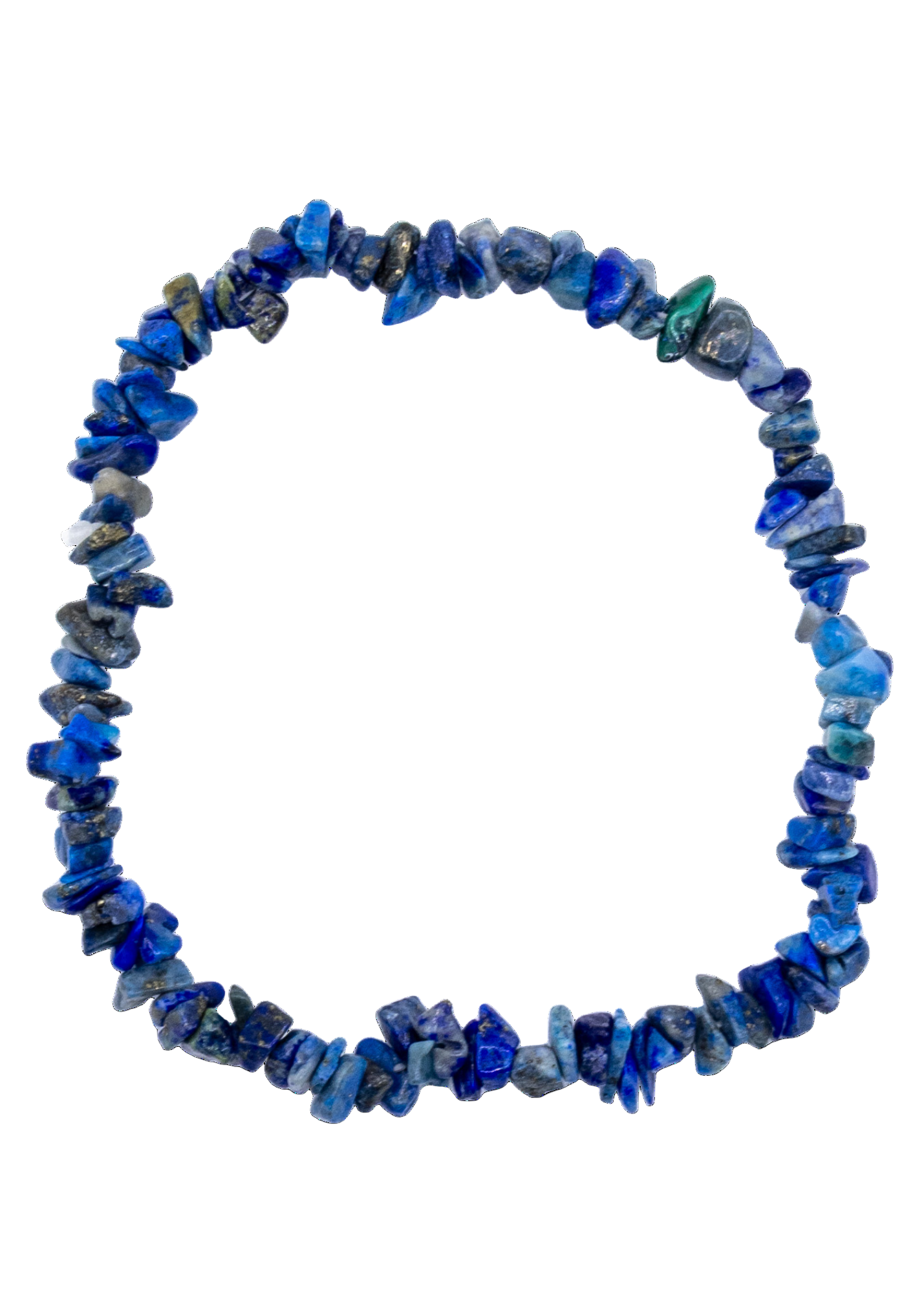 Lapis Lazuli Chip Stretch Bracelet