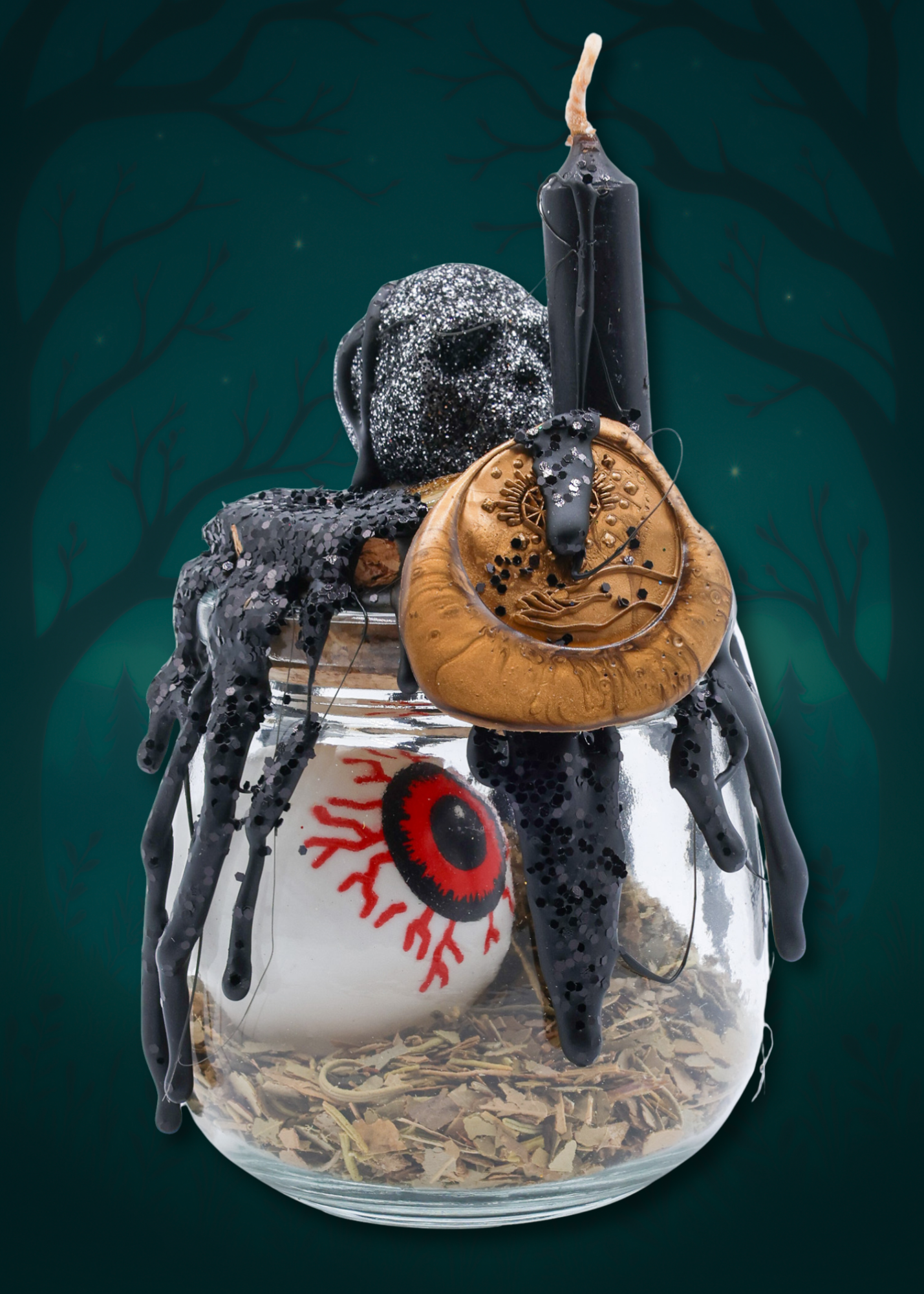 Protection Spell Jar large