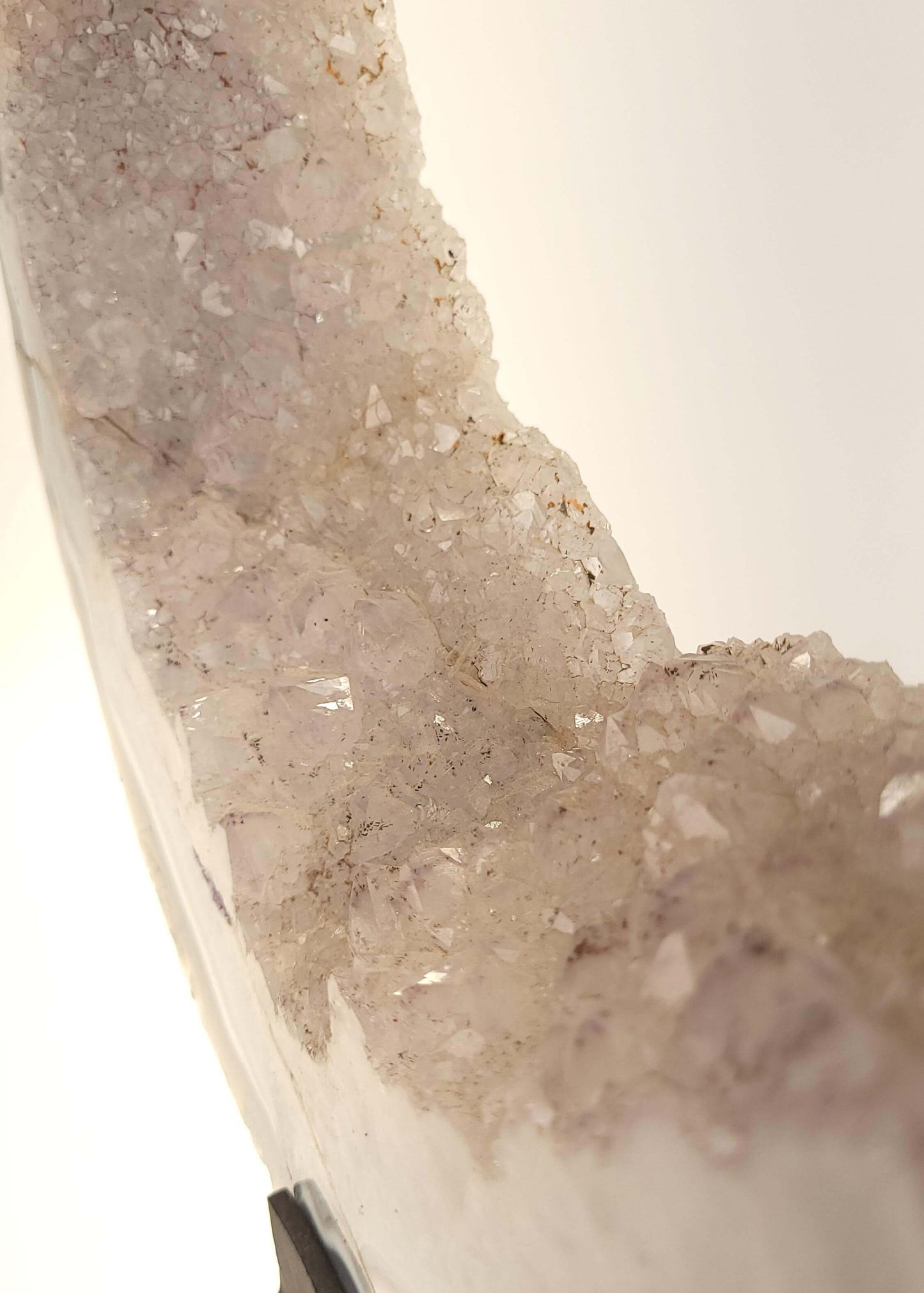 Large Amethyst Slice on Stand