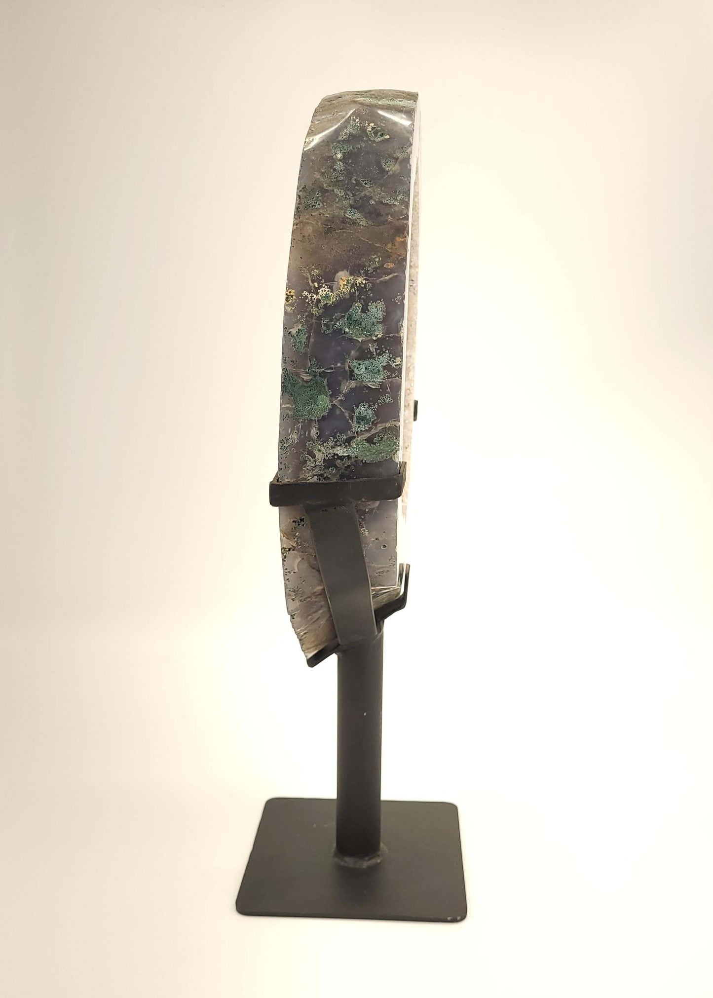 Large Amethyst Slice on Stand