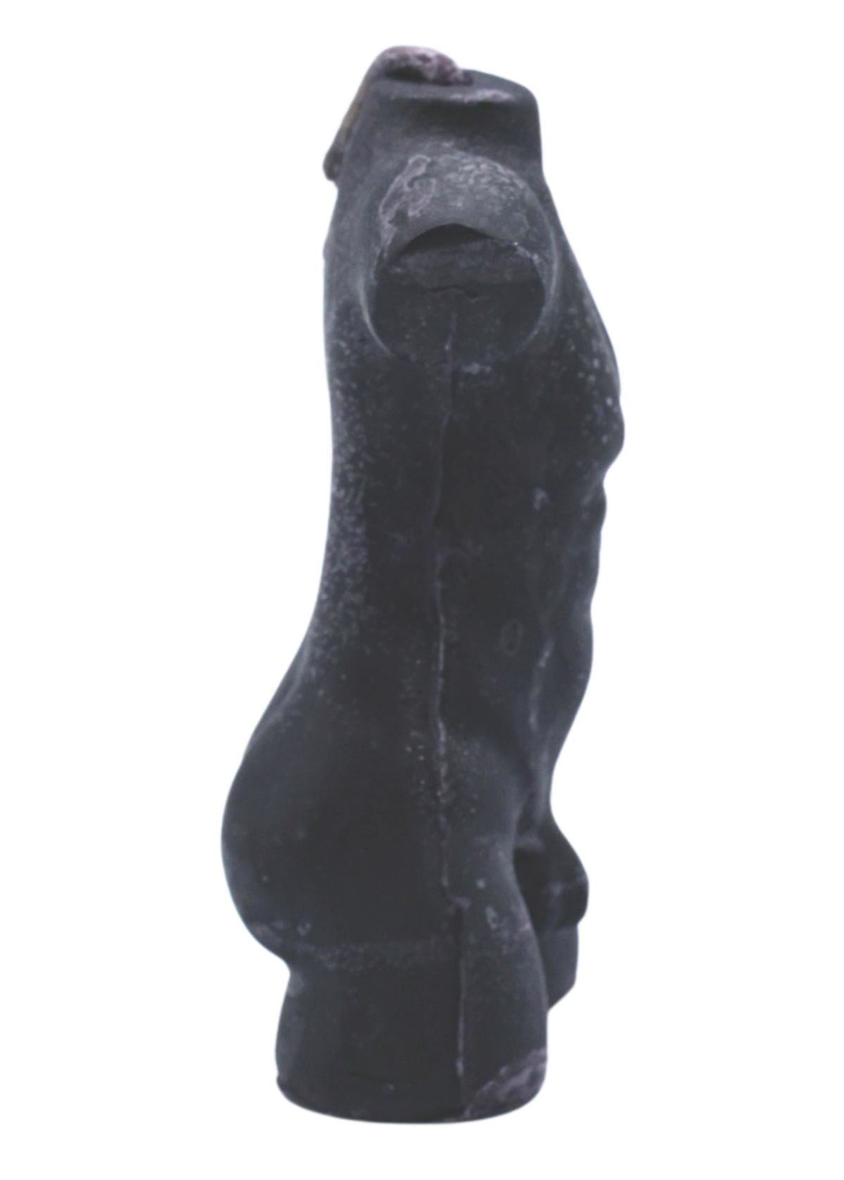 Black Male Torso Spell Candle side