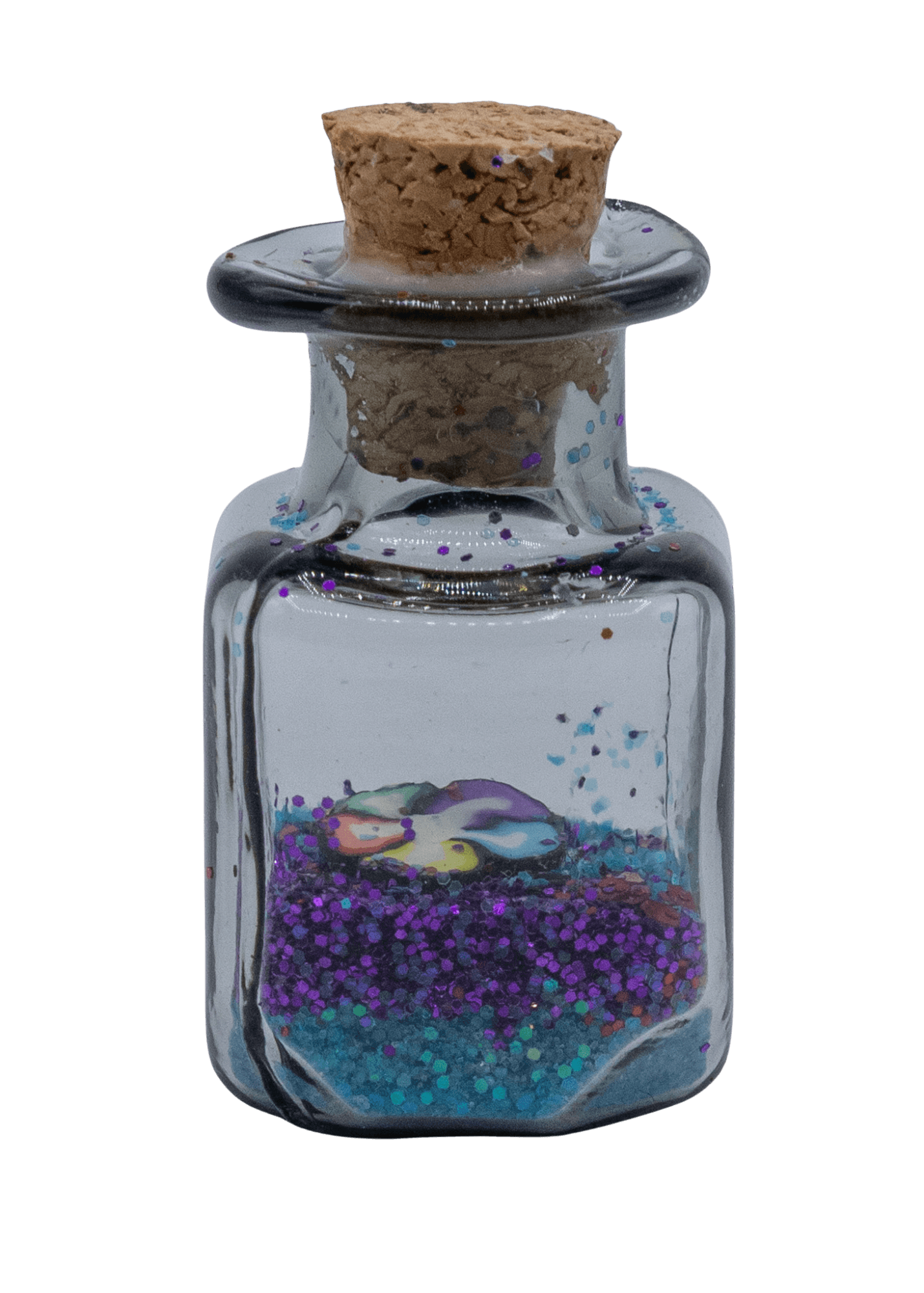 mini glitter potion spell jar