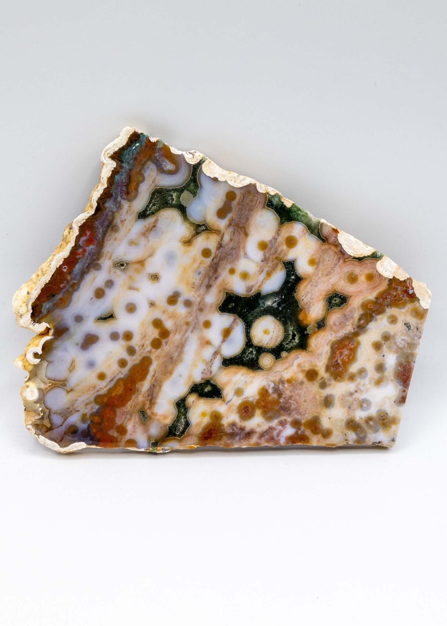 Natural Ocean Jasper Slice High Quality