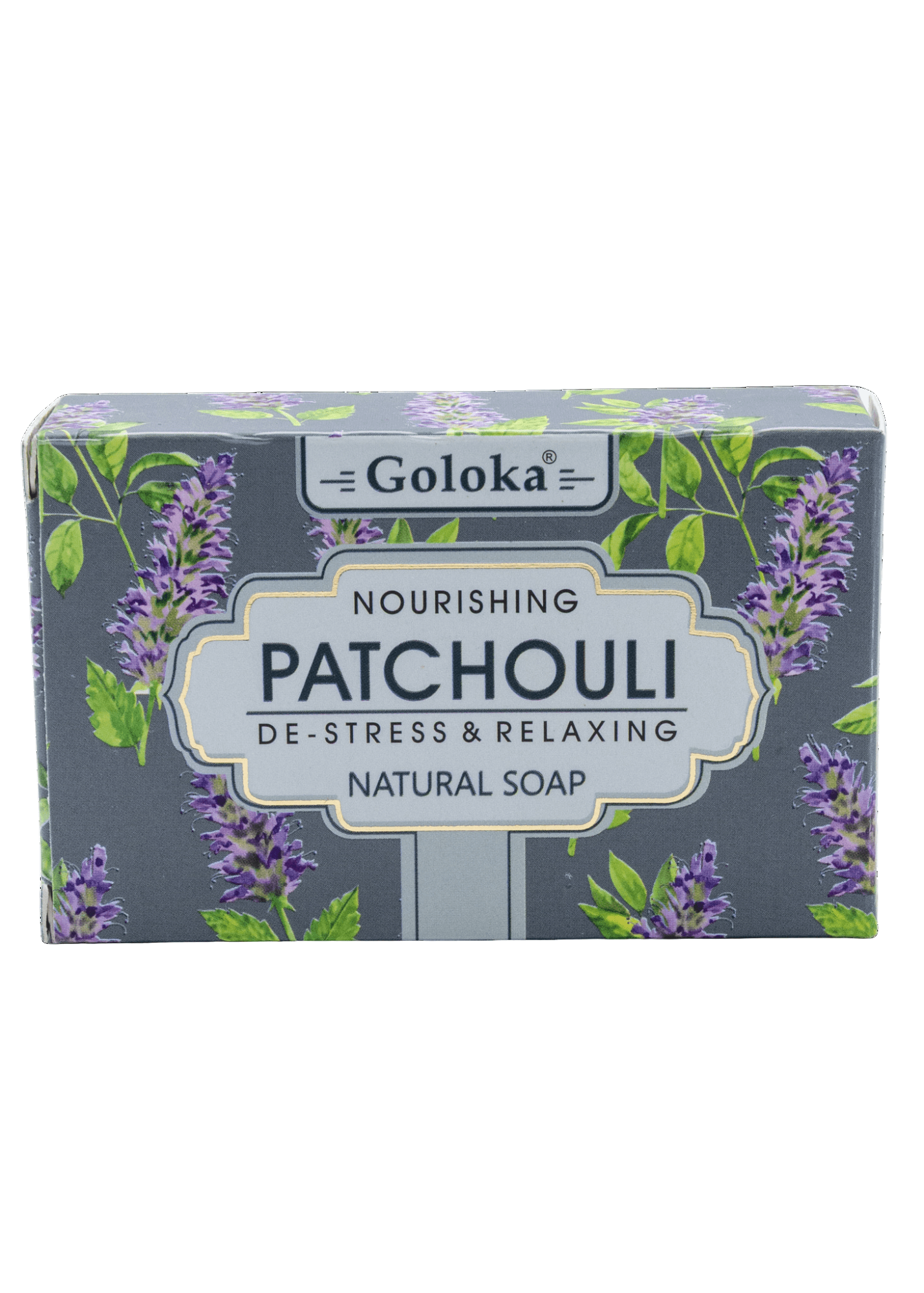 patchouli bar soap box