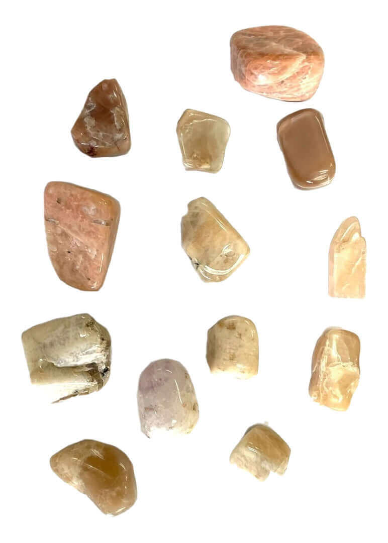 Peach Moonstone Tumbled Stone