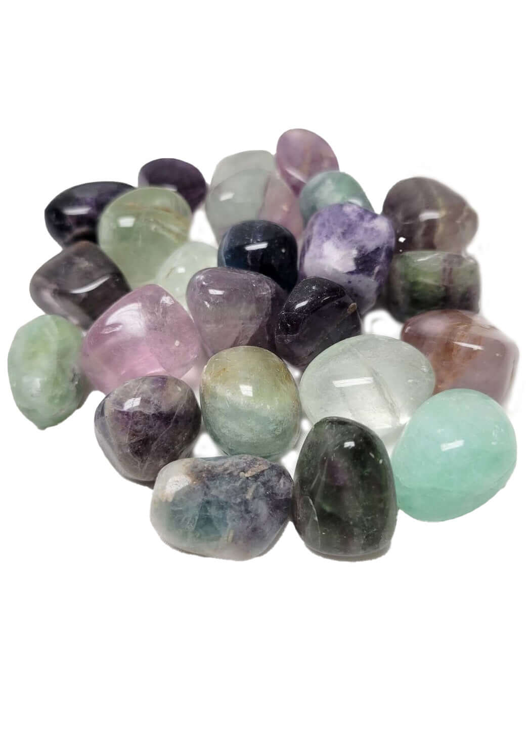 Rainbow Fluorite Tumbled Stone