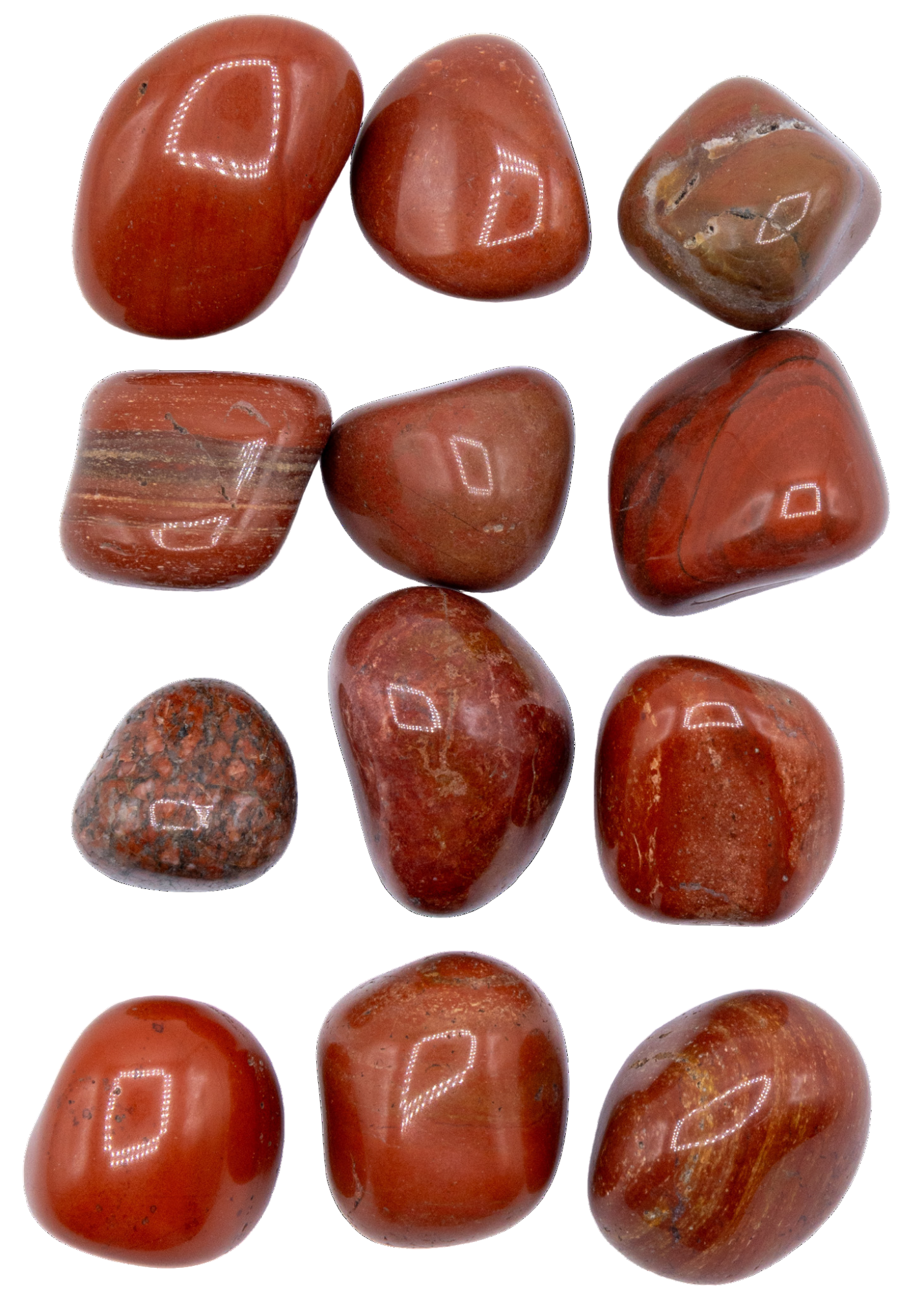 Red Jasper Tumbled Stone