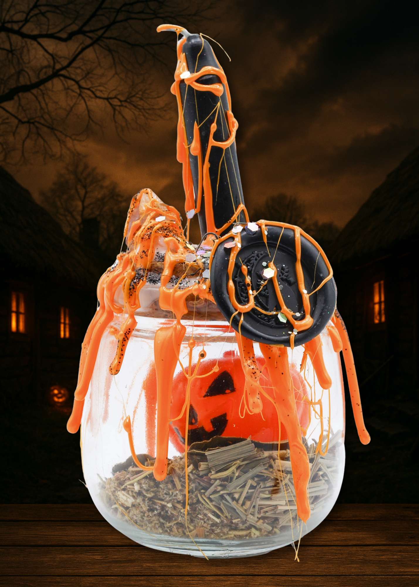 Samhain Spell Jar large