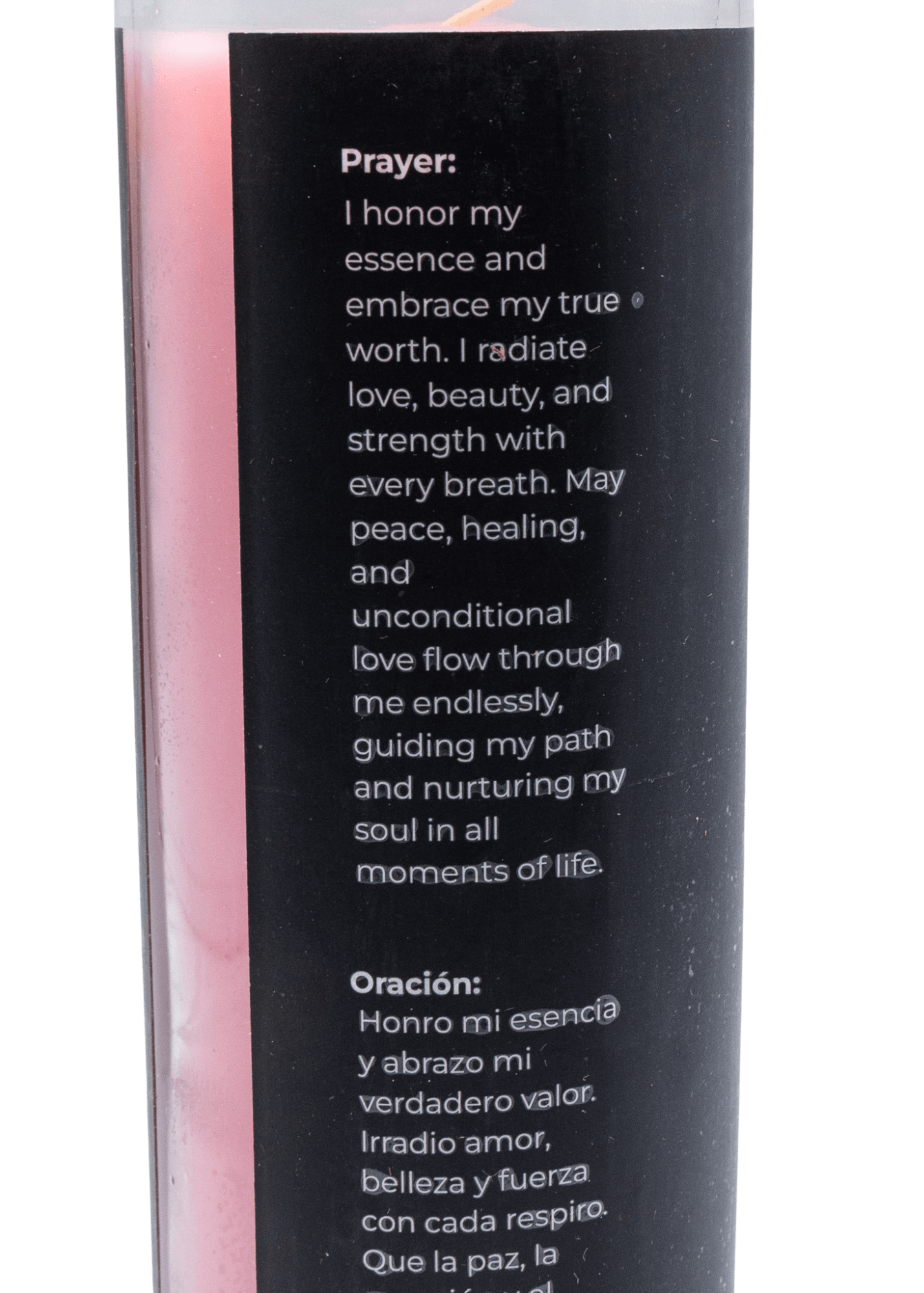 Self-Love 7 Day Spell Candle side