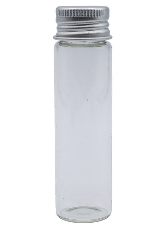 Small Glass Jar With Metal Lid