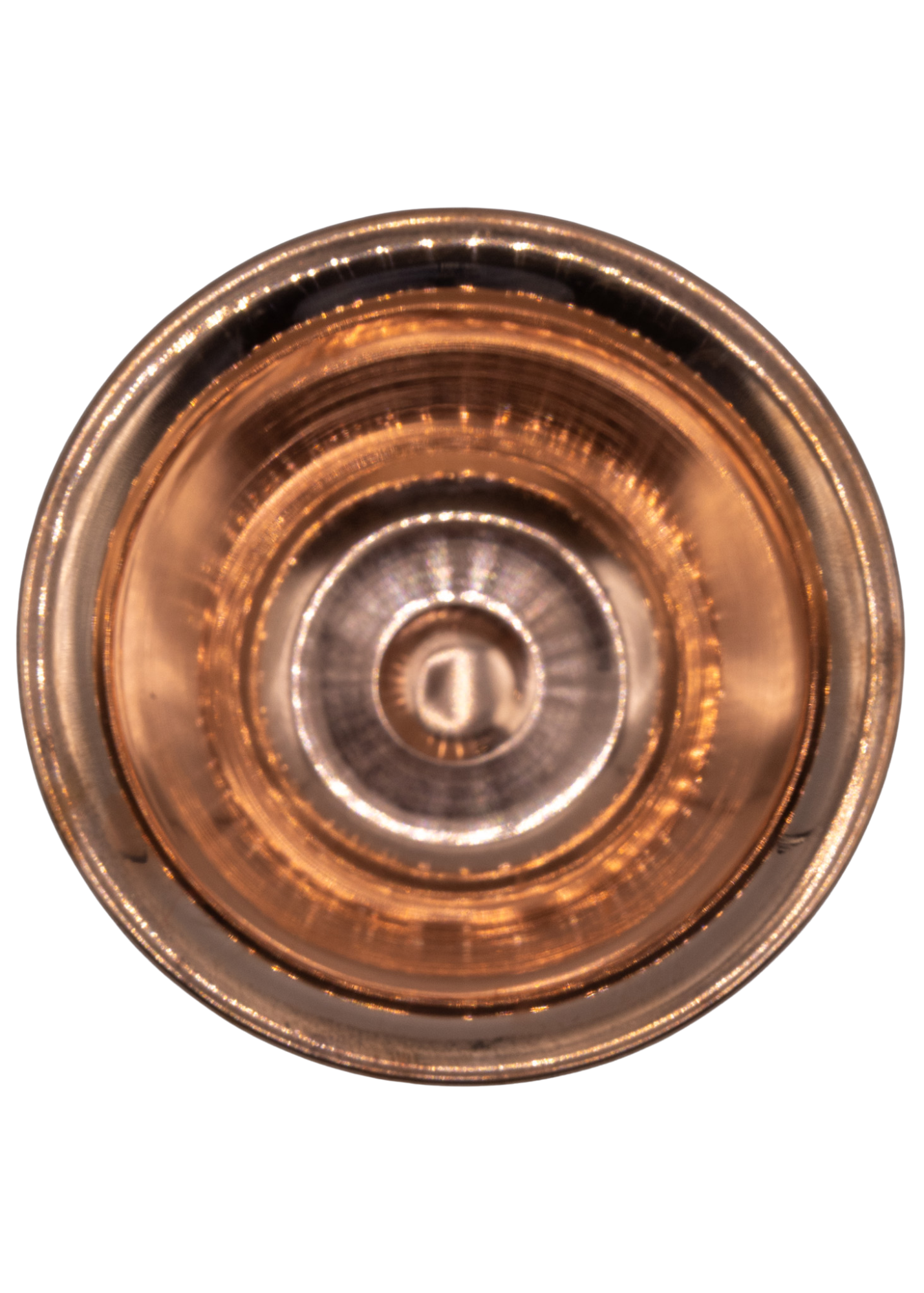 tibetan copper smudge incense bowl top