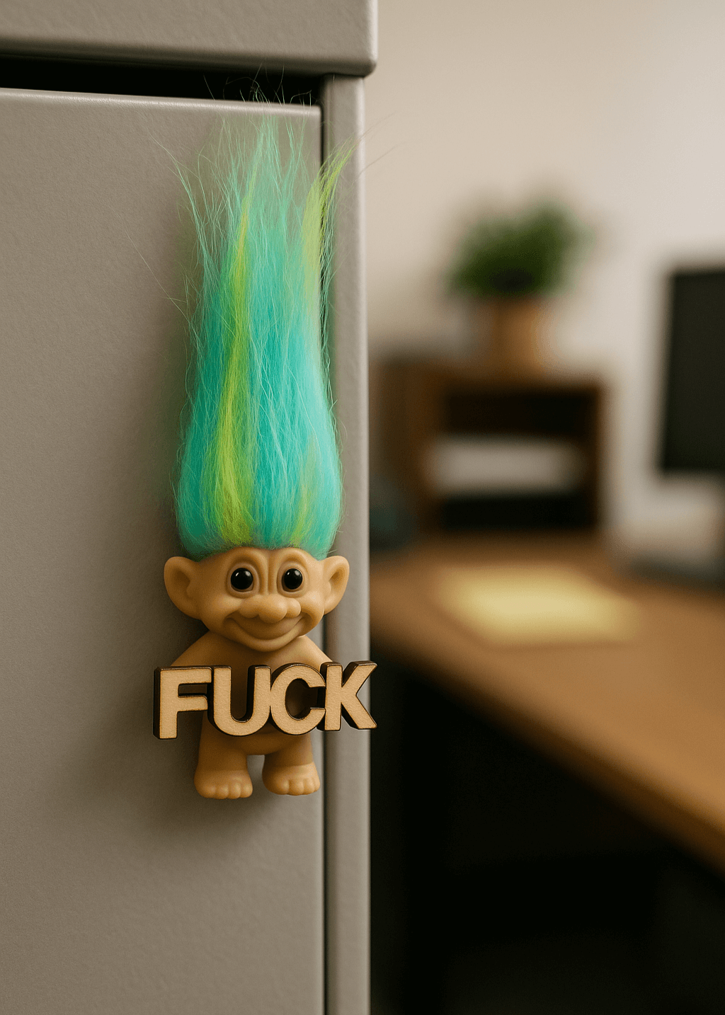 Troll Doll Fuck Refrigerator Magnet Troll Doll Fuck Refrigerator Magnet