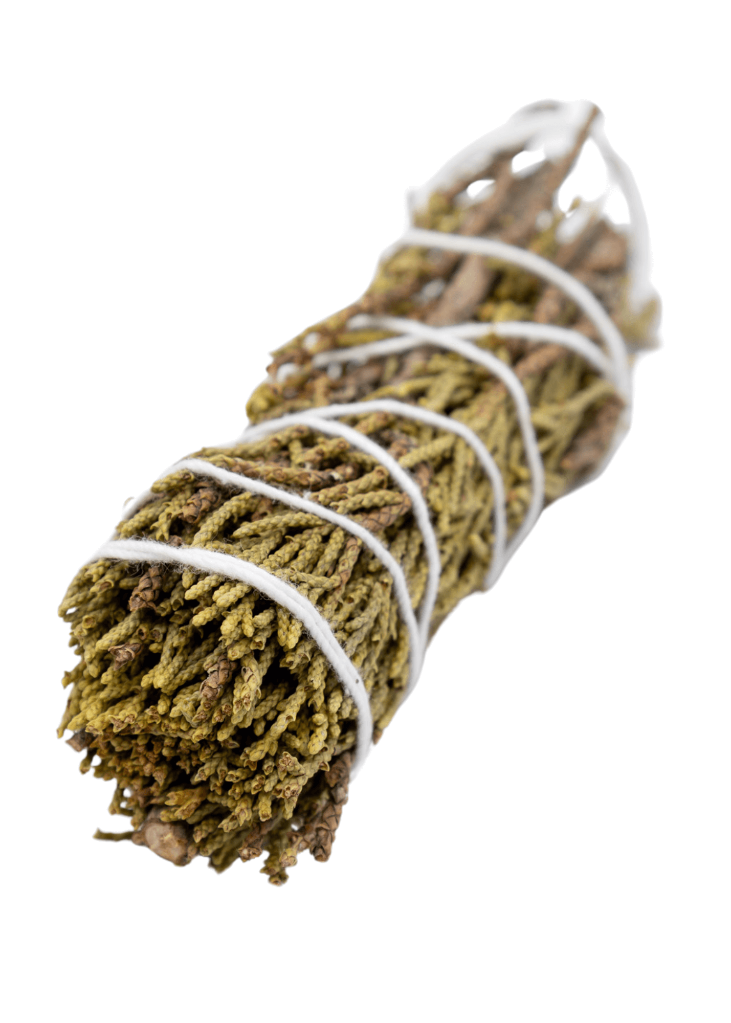 wrapped juniper smudge stick