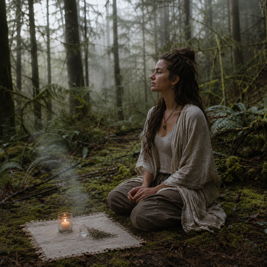 How to Build a Simple Daily Spiritual Practice with Metaphysical Supplies