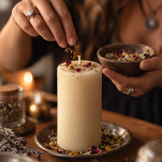 How to Dress a Candle for Spellwork