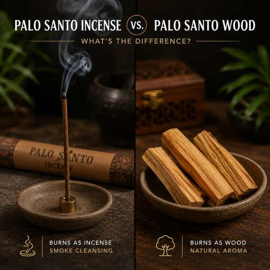 Palo Santo Incense vs. Palo Santo Wood: What's the Difference?