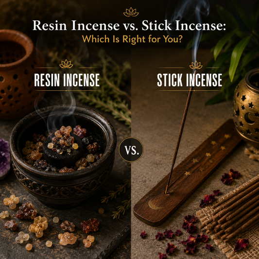 Resin Incense vs. Stick Incense: Which Is Right for You?