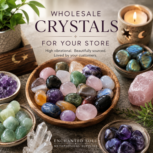 Wholesale Crystals and Polished Stones for Retail Stores