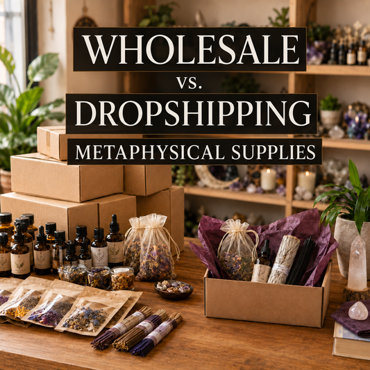 Wholesale vs. Dropshipping Metaphysical Products