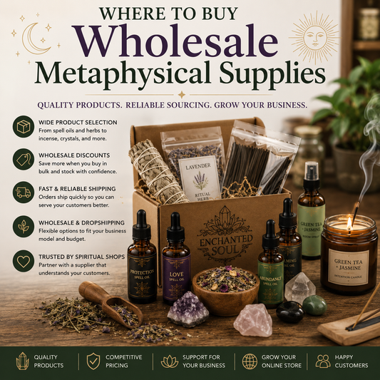 Where to Buy Wholesale Metaphysical Supplies for Your Spiritual Shop