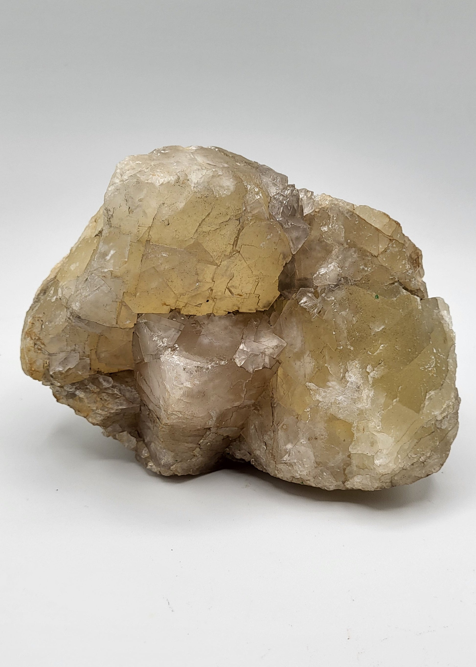 Yellow Fluorite Crystal Specimen – Cave-In-Rock Illinois – 4 lb Fluorite Cluster