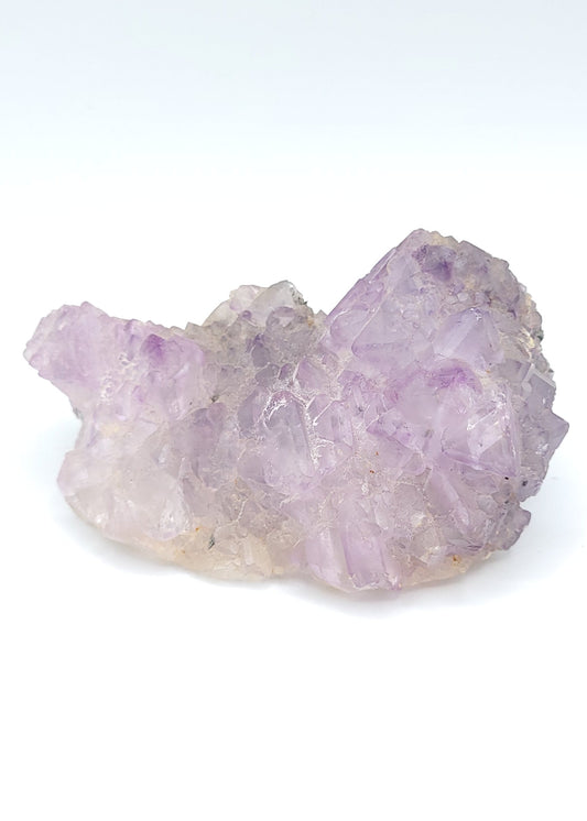 Elestial Purple Fluorite Crystal Specimen