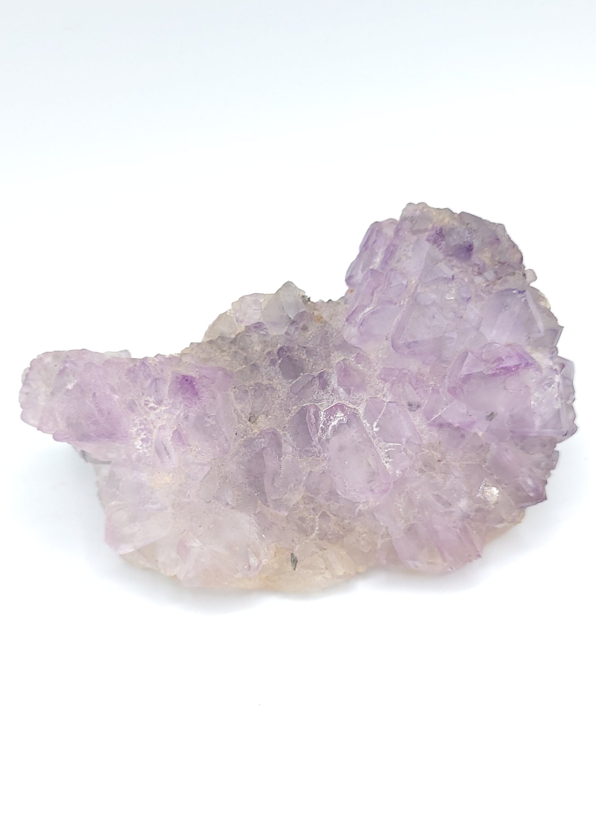 Elestial Purple Fluorite Crystal Specimen
