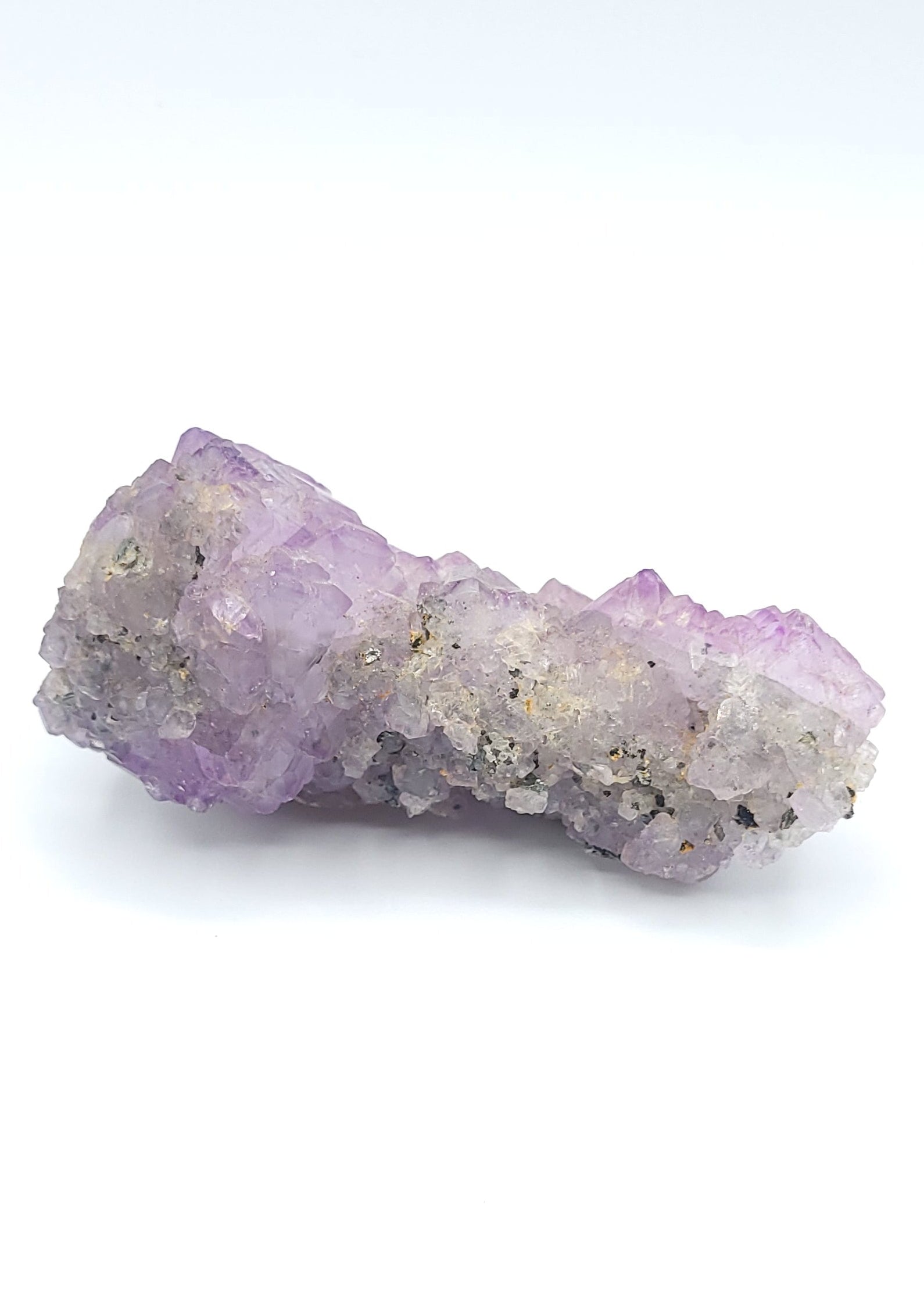 Elestial Purple Fluorite Crystal Specimen