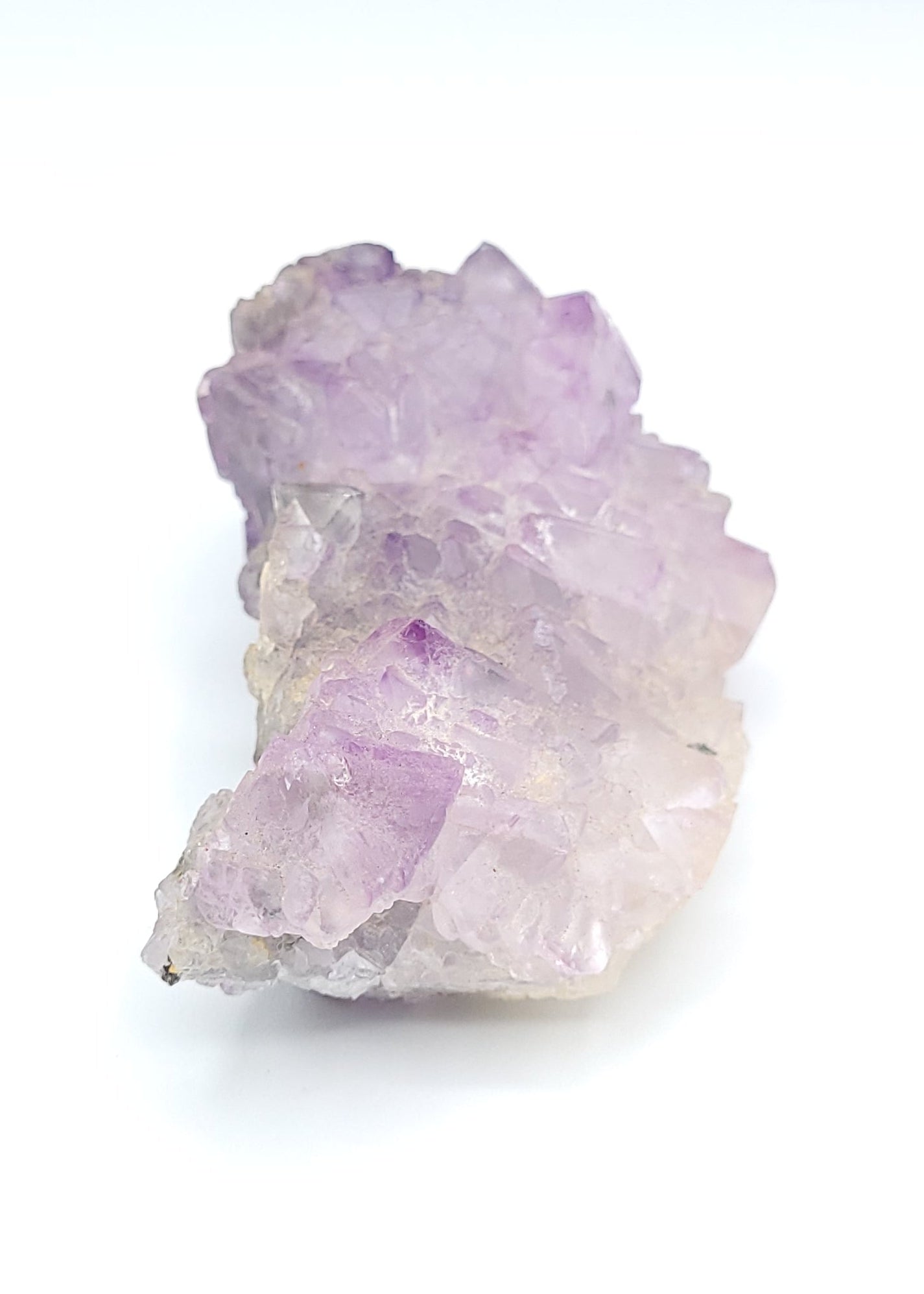 Elestial Purple Fluorite Crystal Specimen