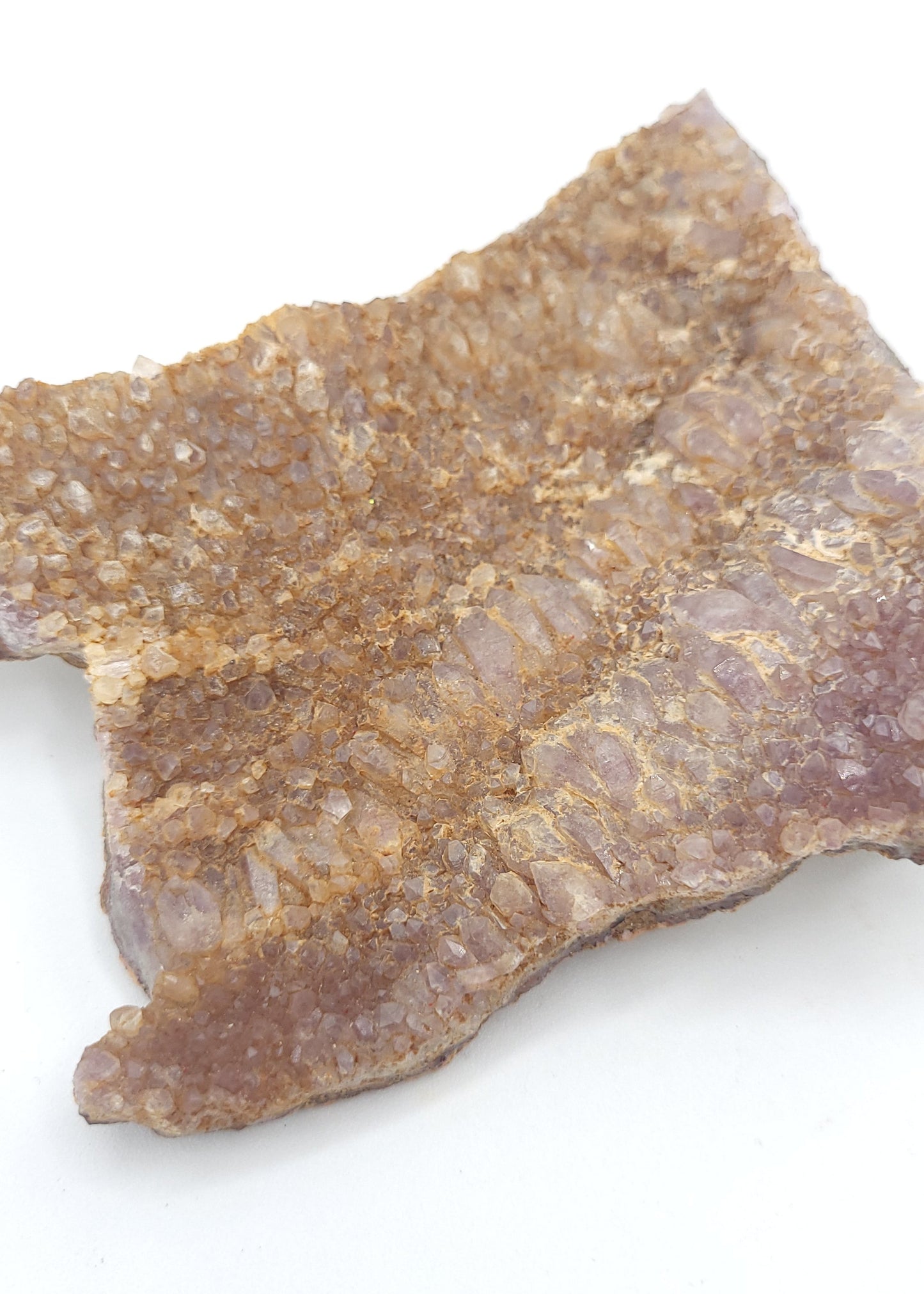 Pink Amethyst Quartz Druzy Plate