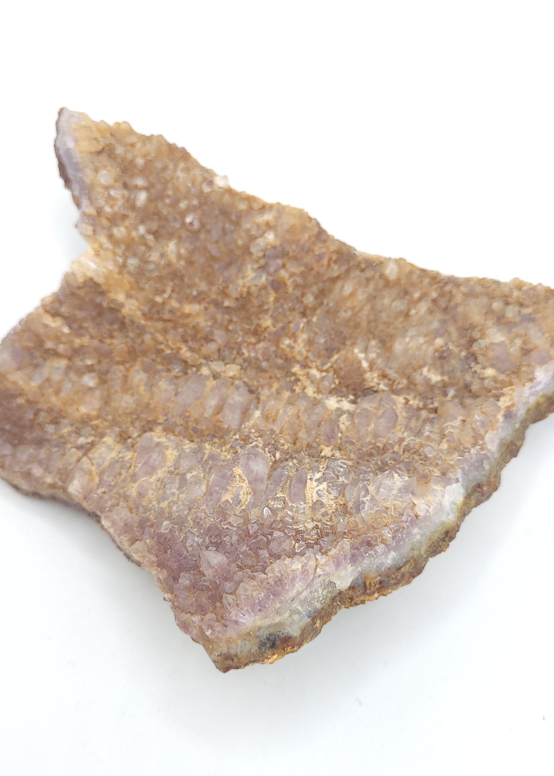 Pink Amethyst Quartz Druzy Plate