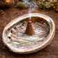 3 inch abalone shell for incense resins powders
