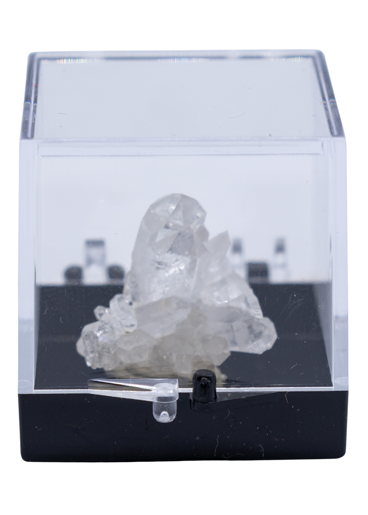 Arkansas Quartz Crystal Perky Box Display