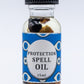 protection spell oil no background