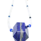 Lapis Lazuli Crystal Point Hand-Beaded Necklace point