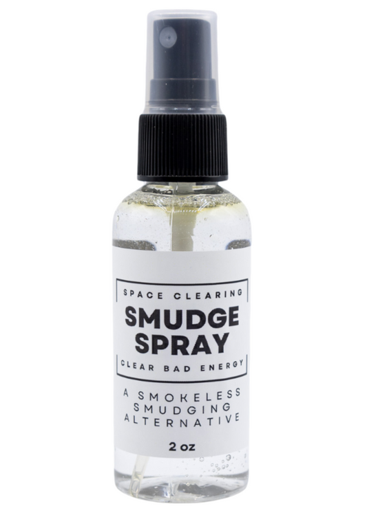 smokeless smudge spray made with essential oils