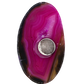 Agate Slice Crystal Fridge Magnet back
