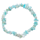 amazonite chip stretch bracelet